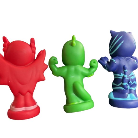PJ Mask Bath Toy Figures: Catboy, Owlette & Gekko 5" - Picture 4 of 4